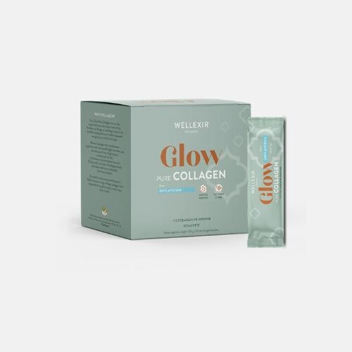 Glow Collagen Creamer Unflavored (30 poser), Wellexir