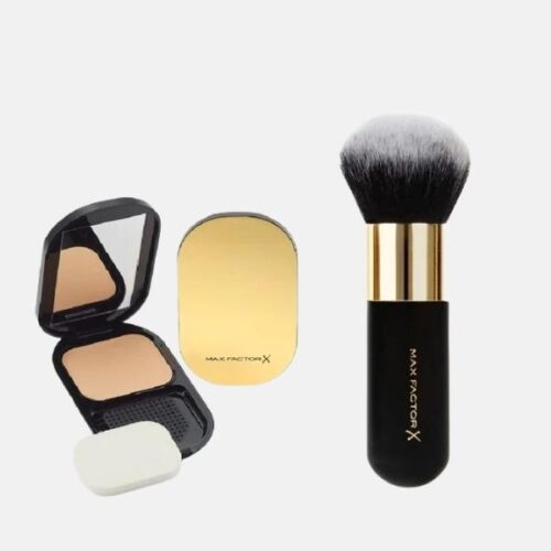 Facefinity Compact Foundation (005 Sand)+ Compact Multi Brush, Max Factor